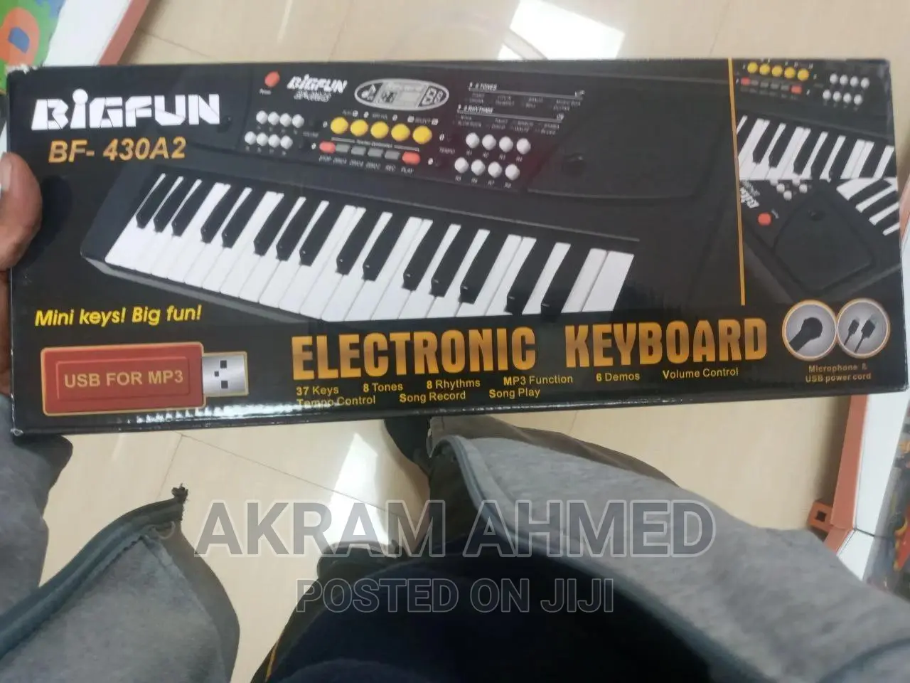 37 Keys Electronic Keyboard