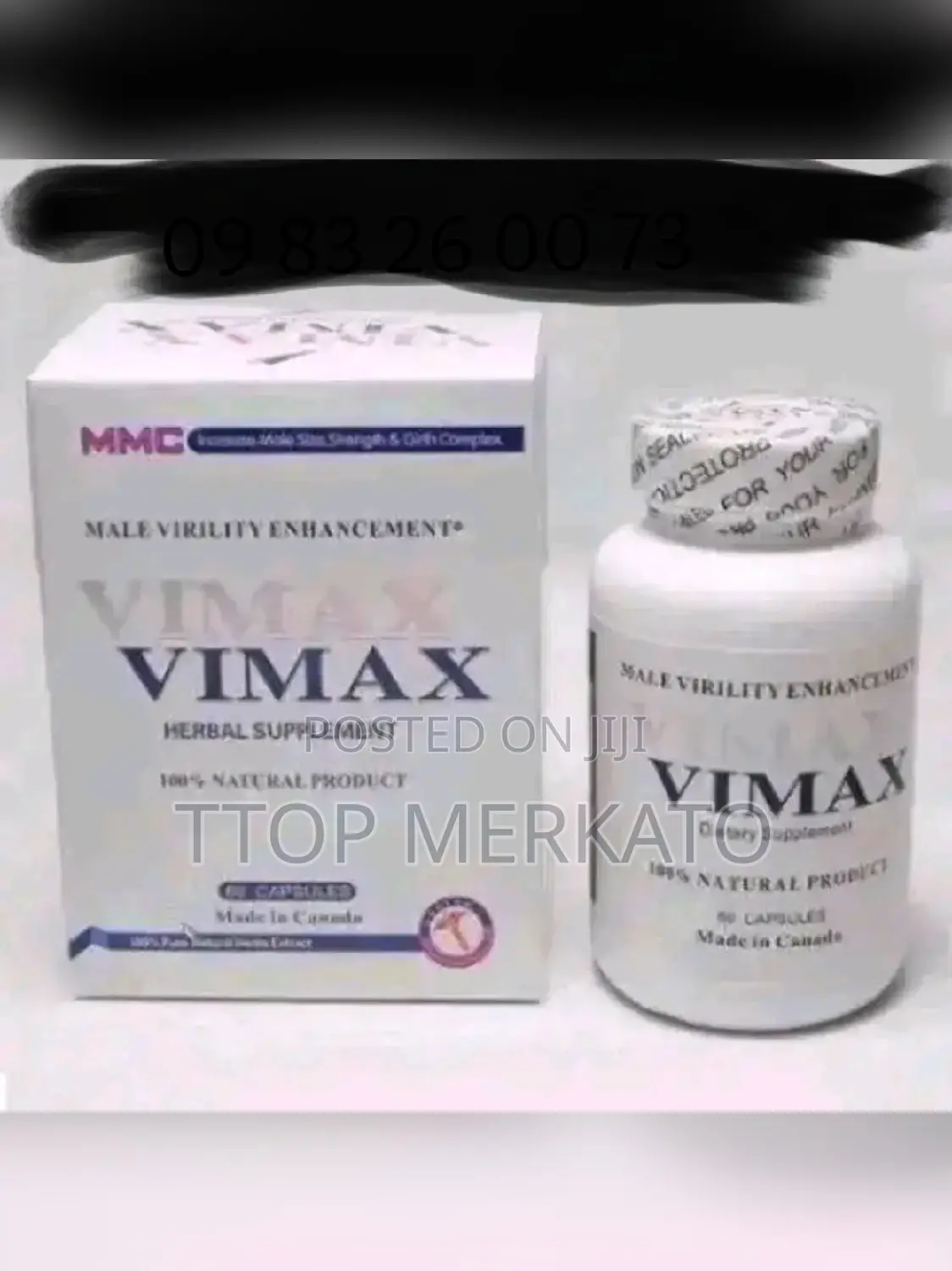 60 and 30 Capsules Vimax