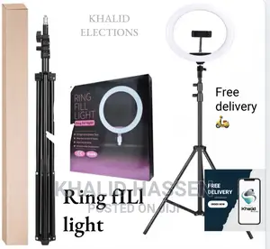 Ring Light Free Delivery 10inche