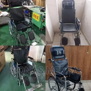Photo - Wheelchair With Combination of Comfortable Leg Rest Poty