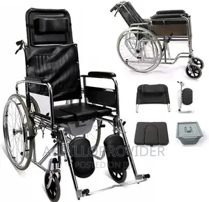Aluminum Commode Wheelchair, Bathroom Shower Chair