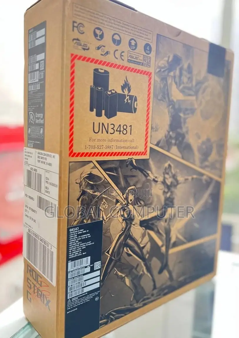 New Laptop Asus ROG Strix G16 G614 16GB Intel Core I7 SSD 1T