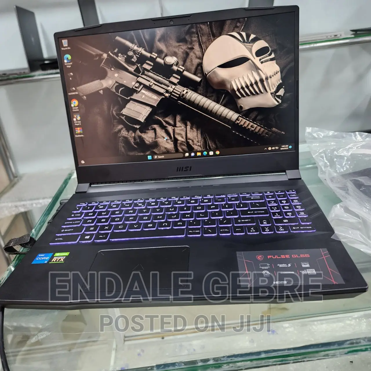 New Laptop MSI Katana GF66 8GB Intel Core I5 SSD 512GB