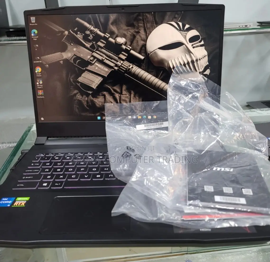 New Laptop MSI GF63 8GB Intel Core I5 SSD 512GB