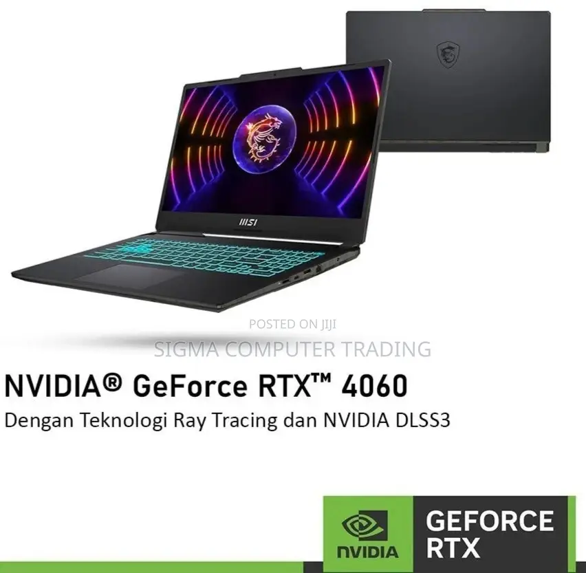 New Laptop MSI GF63 16GB Intel Core I7 SSD 1T