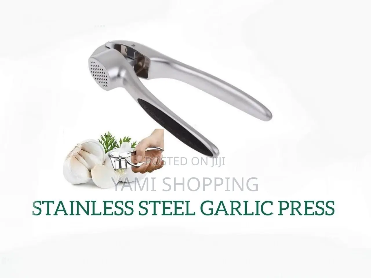 ጠንካራ ኳሊቲ የነጭ ሽንኩርት መጨፍለቅያ