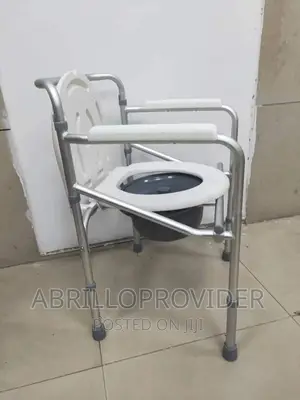 2 in 1 Over Toilet Aid Commode Wheelchair