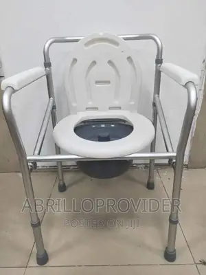 2 in 1 Over Toilet Aid Commode Wheelchair