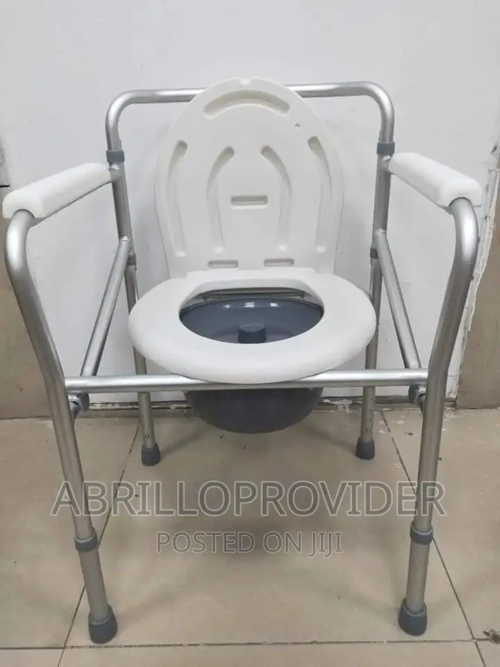 2 in 1 Over Toilet Aid Commode Wheelchair