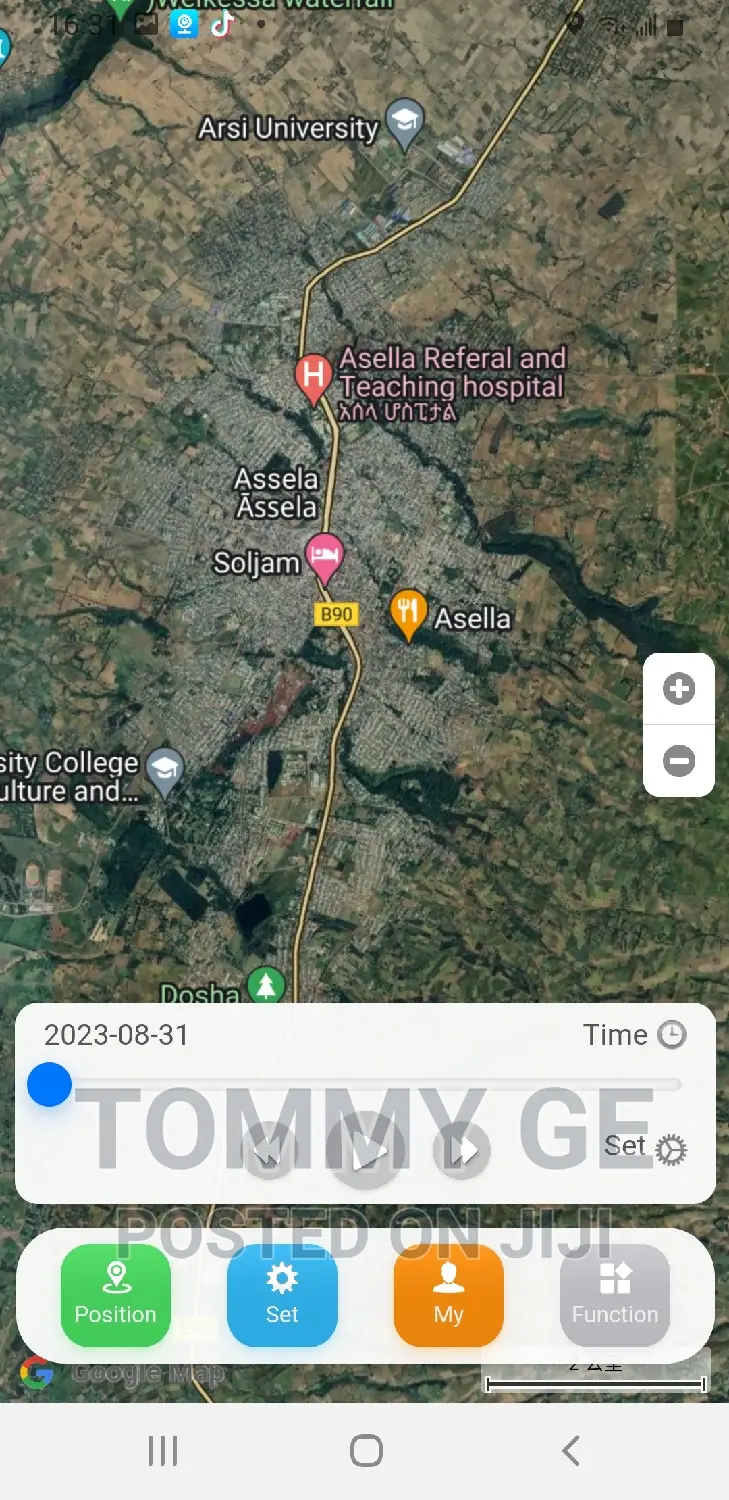 GPS Tracking በማስገጠም እረፍት ያግኞ