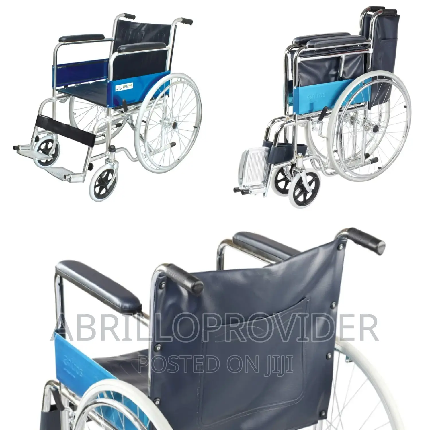 Almunium Wheelchair Foldable and Flexible