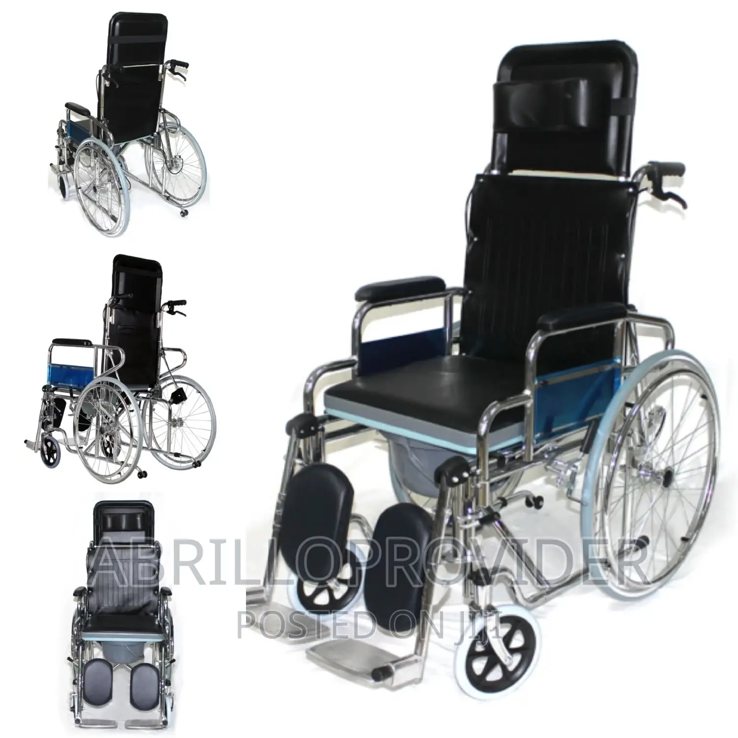 Multi Functional Wheelchair Foldable and Flexible