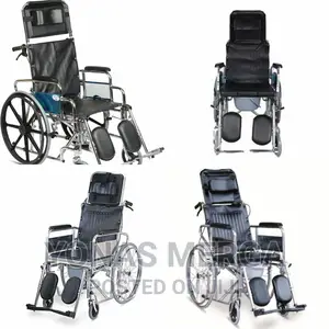 Photo - Med-E Move Recliner Wheel Chair With Commode