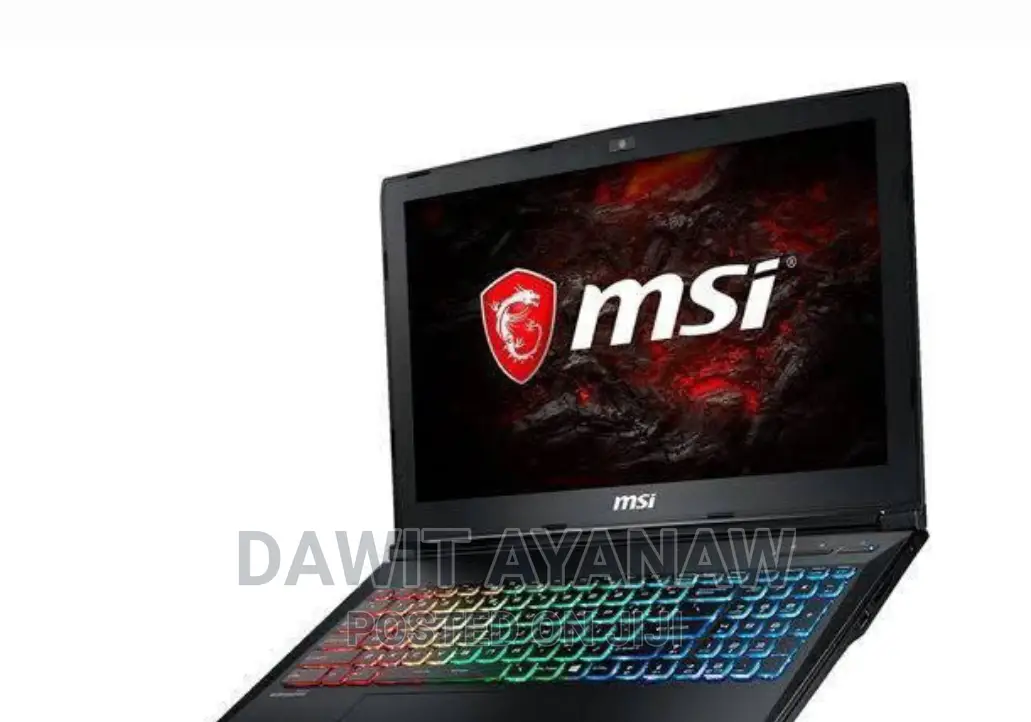 New Laptop MSI GP75 Leopard 16GB Intel Core I7 HDD+SSD 256GB