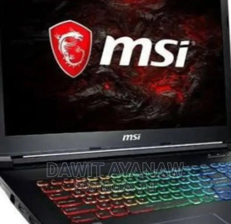 New Laptop MSI GP75 Leopard 16GB Intel Core I7 HDD+SSD 256GB