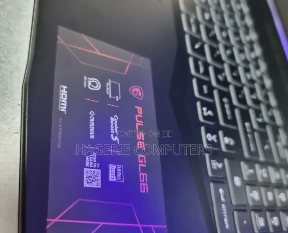 New Laptop MSI Pulse GL66 16GB Intel Core I7 SSD 1T