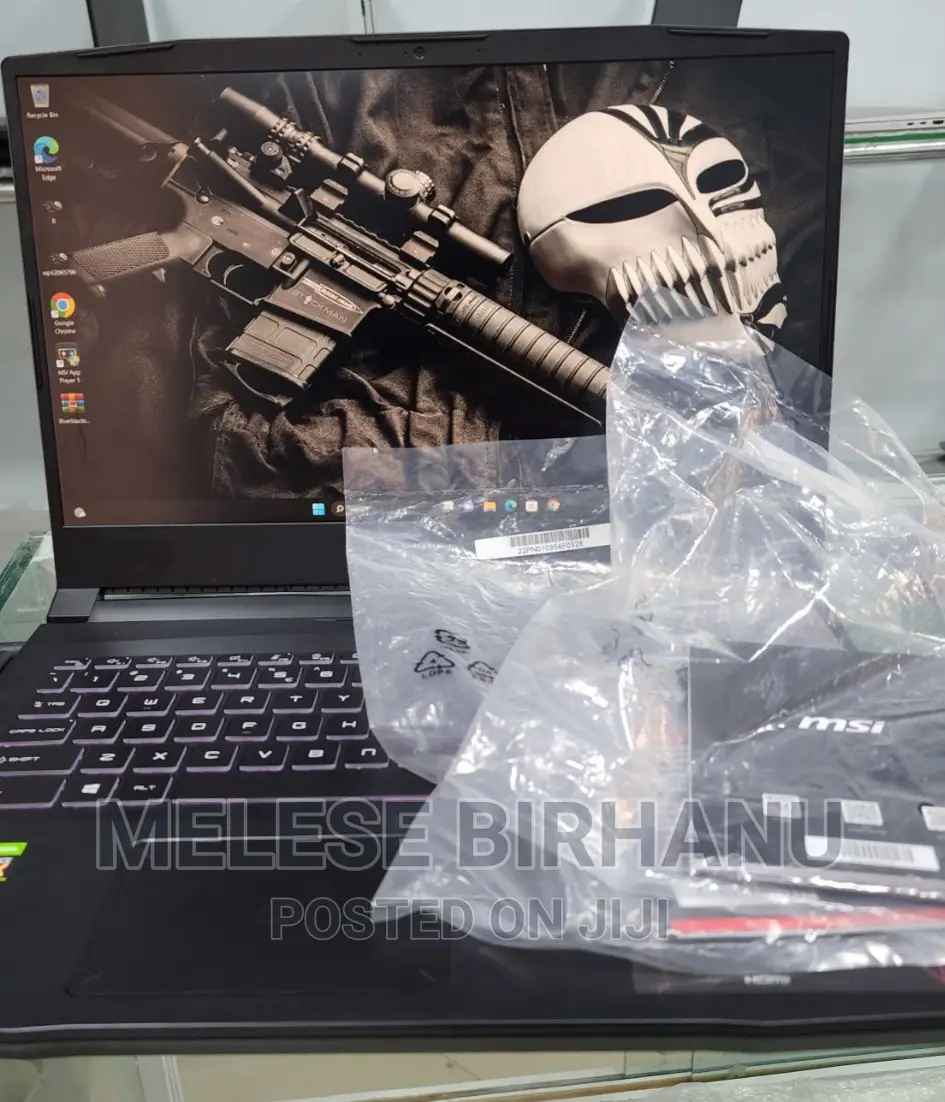 New Laptop MSI 8GB Intel Core I5 SSD 512GB