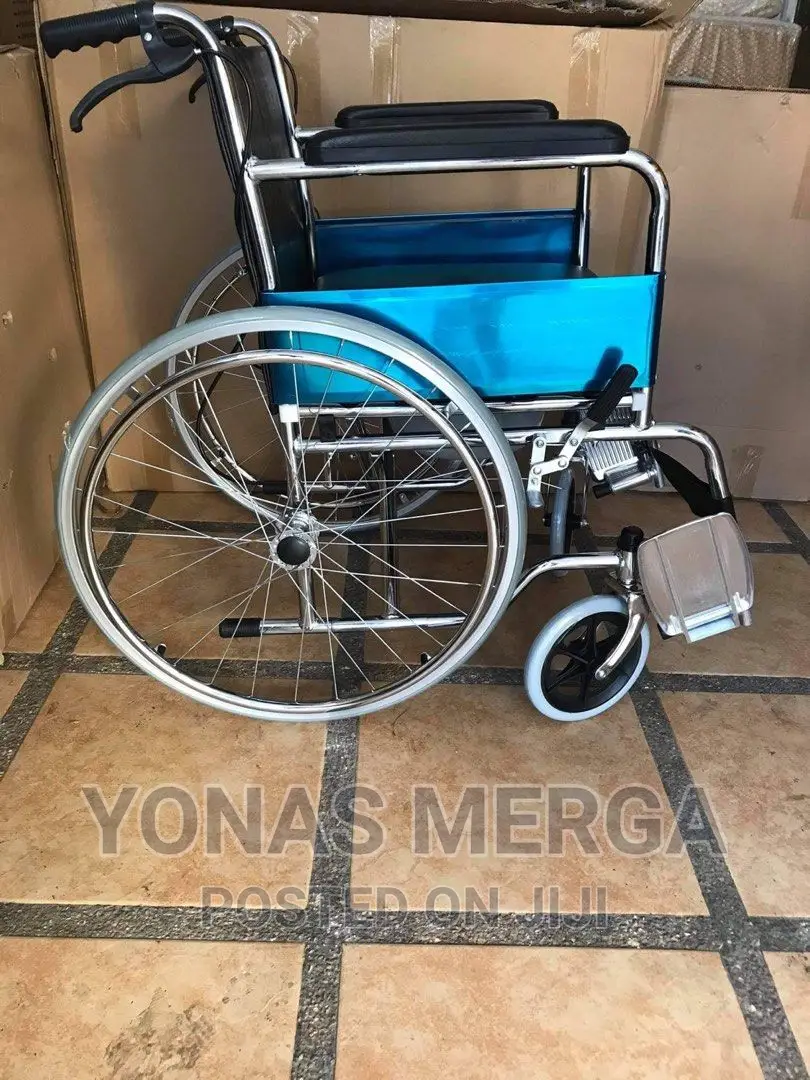Full Hospital Reclining Commode Wheel Chair