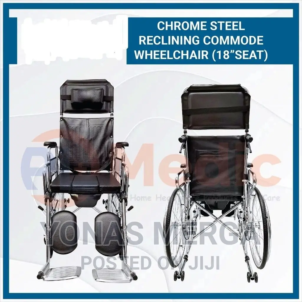 Multifunctional Wheelchair With Brake Lever for Attendant