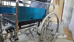 Wheelchair With Double Cross Bar for Stronger Reinforcement