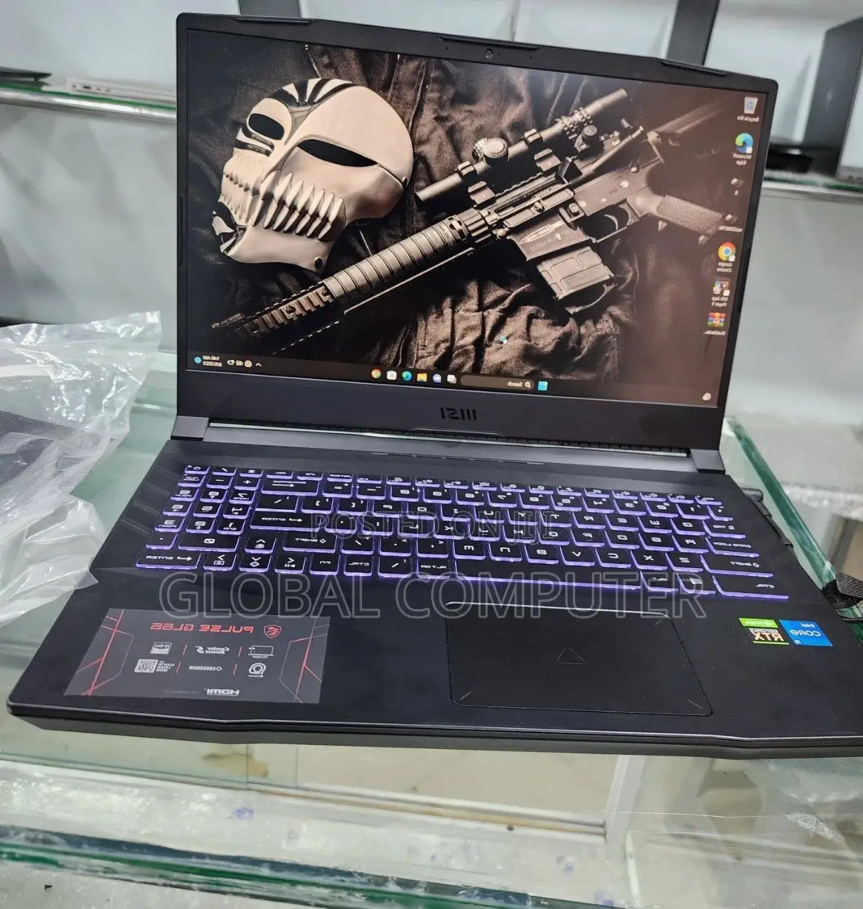 New Laptop MSI GP75 Leopard 8GB Intel Core I7 SSD 512GB