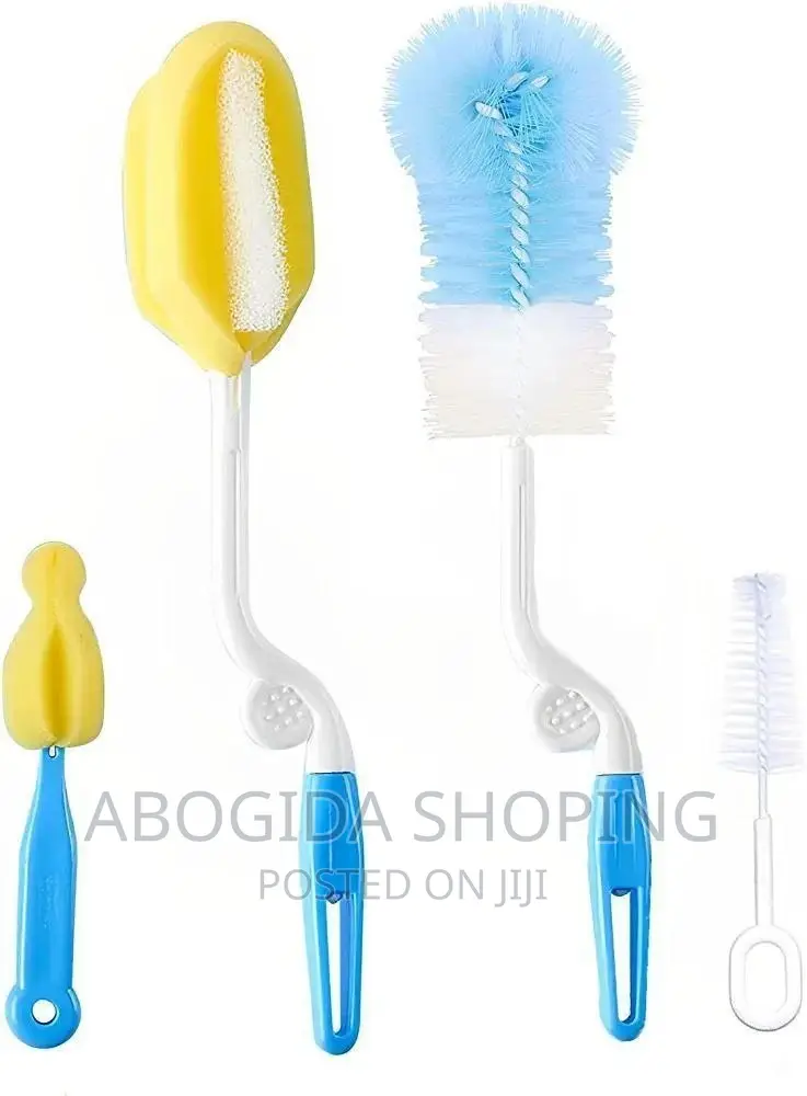 Bottle Brush Set(4 in 1) ጡጦ ማጠቢያ ብሩሽ