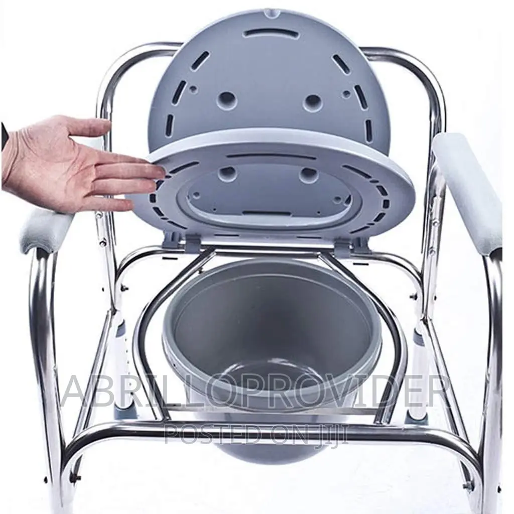 Commode Chair With Toilet Bowl