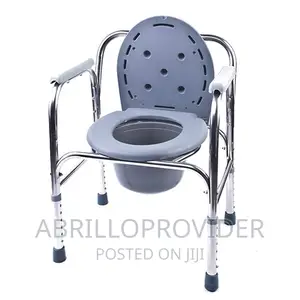 Commode Chair With Toilet Bowl