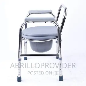 Commode Chair With Toilet Bowl