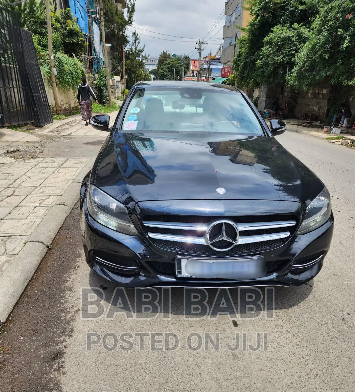 Mercedes-Benz C180 2014 Matt Black