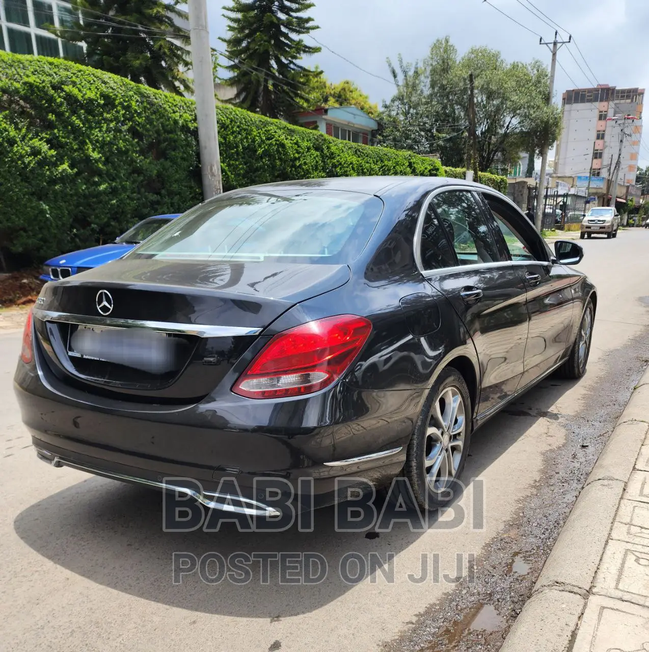 Mercedes-Benz C180 2014 Matt Black