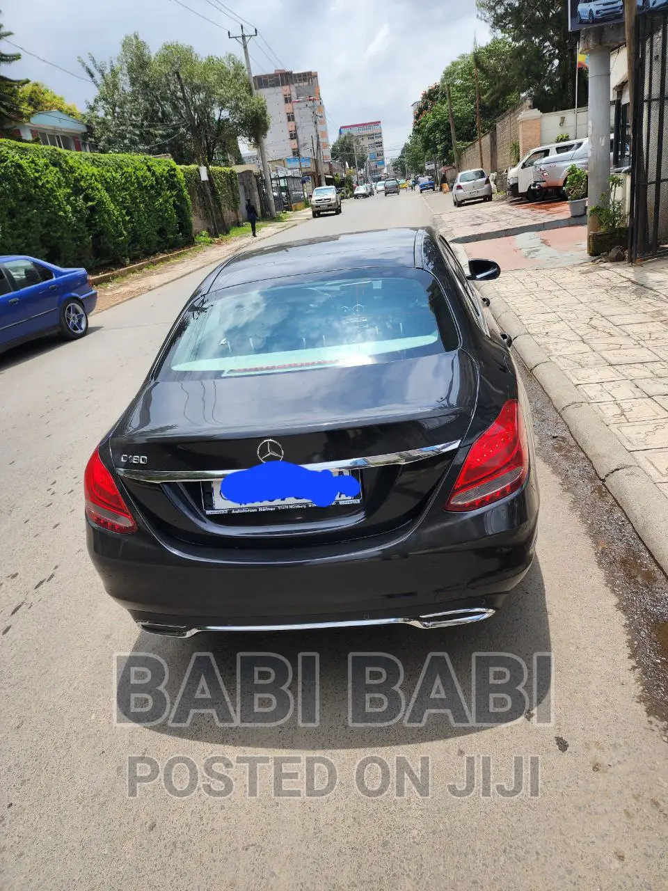 Mercedes-Benz C180 2014 Matt Black