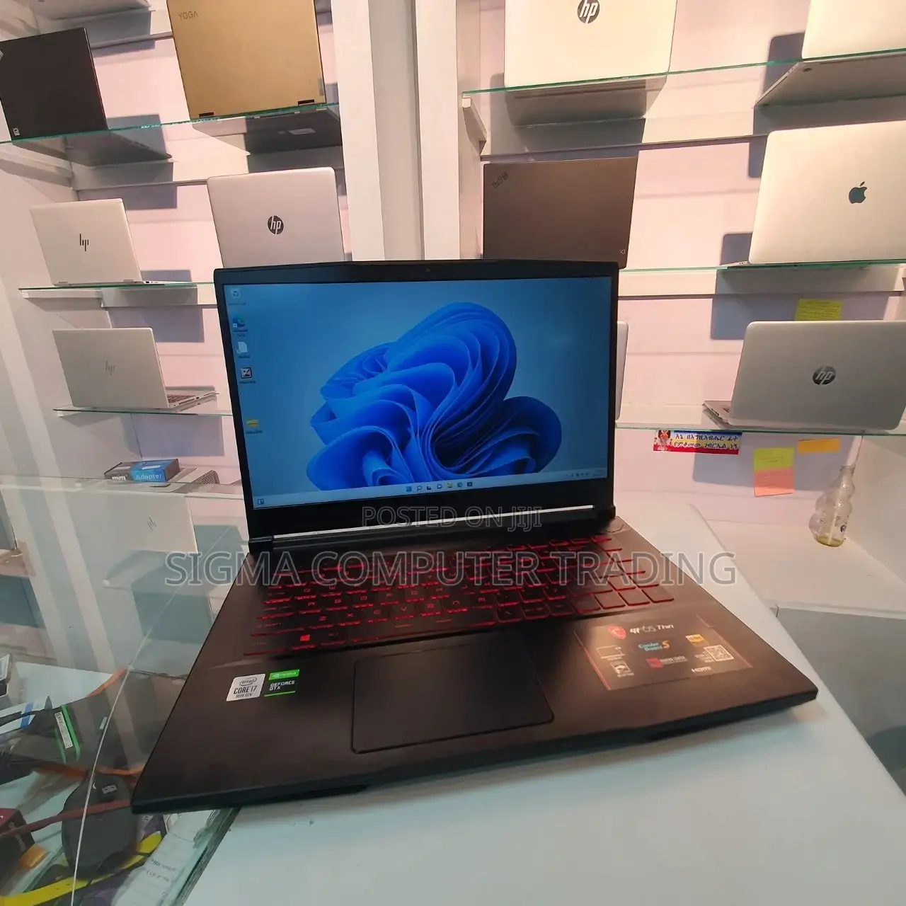 New Laptop MSI Katana GF66 8GB Intel Core I7 SSD 512GB