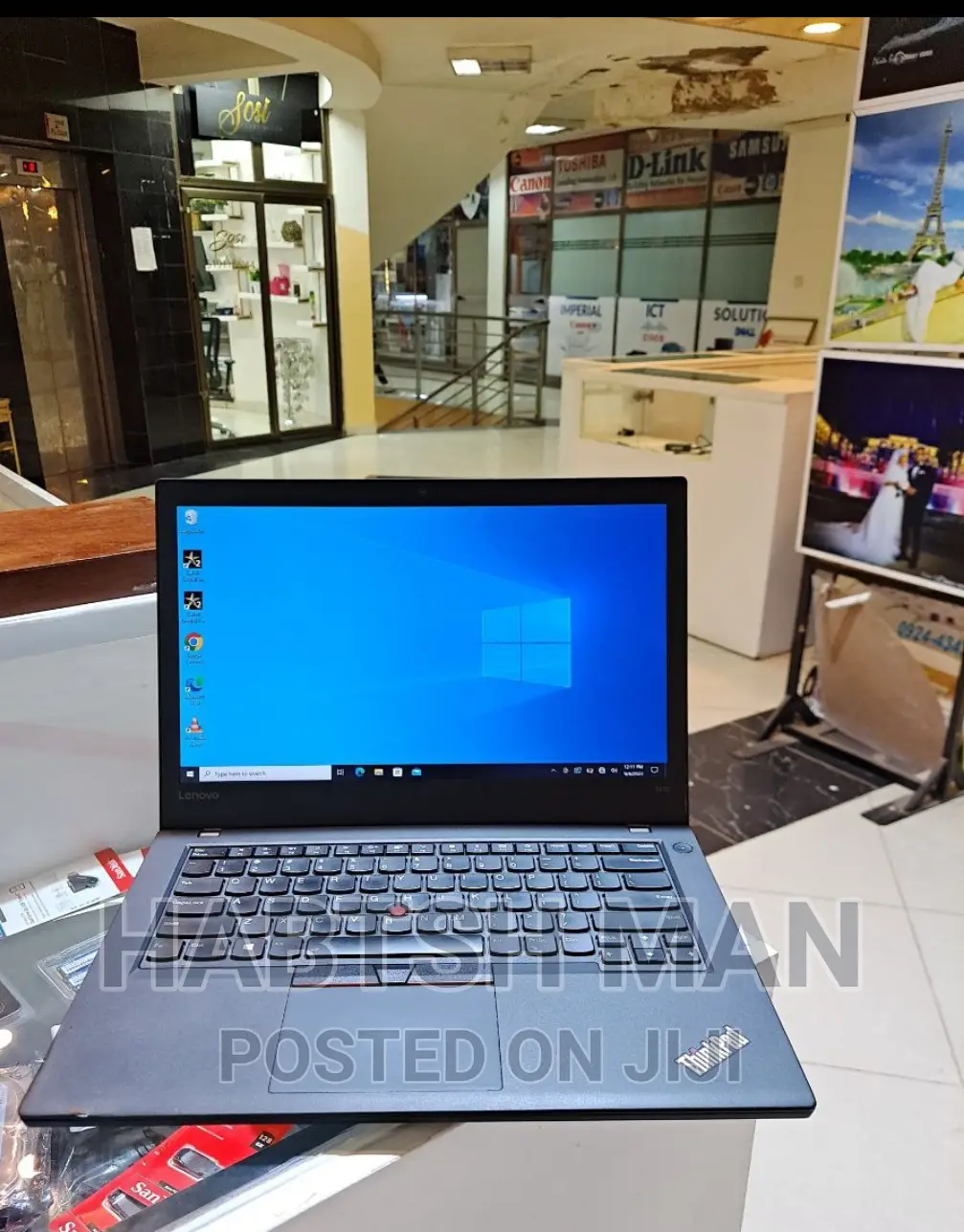 New Laptop Lenovo ThinkPad T470 8GB Intel Core I5 HDD 1T