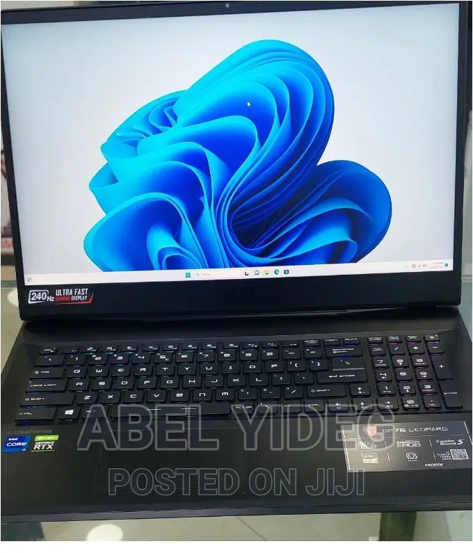 New Laptop MSI 16GB Intel Core I7 SSD 1T