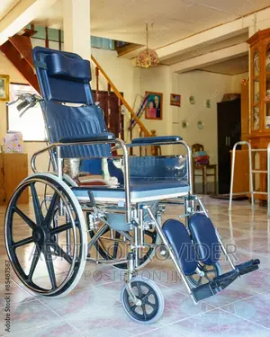 Reclining Commode Wheelchair (Mags Rios Wheels)