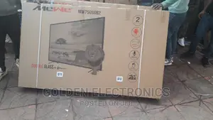 Mewe 75 Inchs Uhd Smart Double Glass New Tv