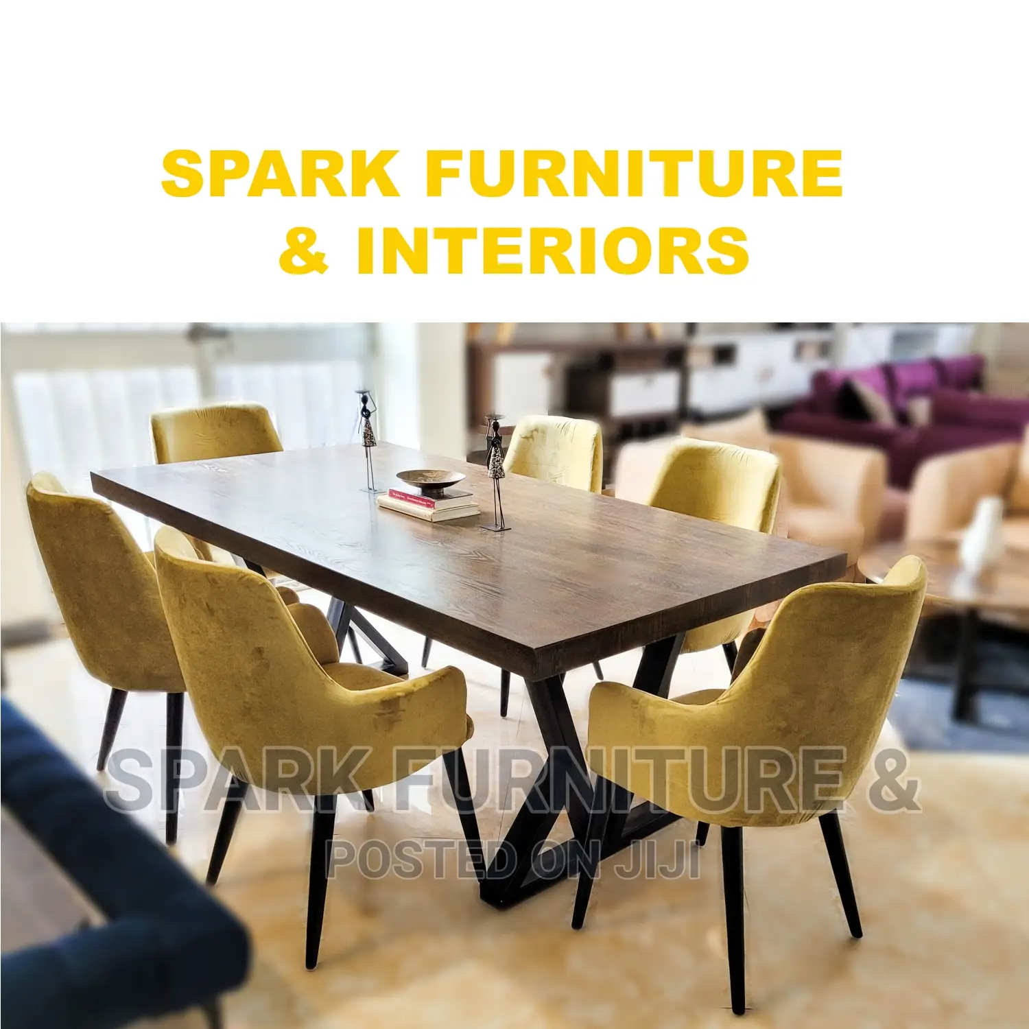 Round Dining Table D-024 Gl 6- Seater