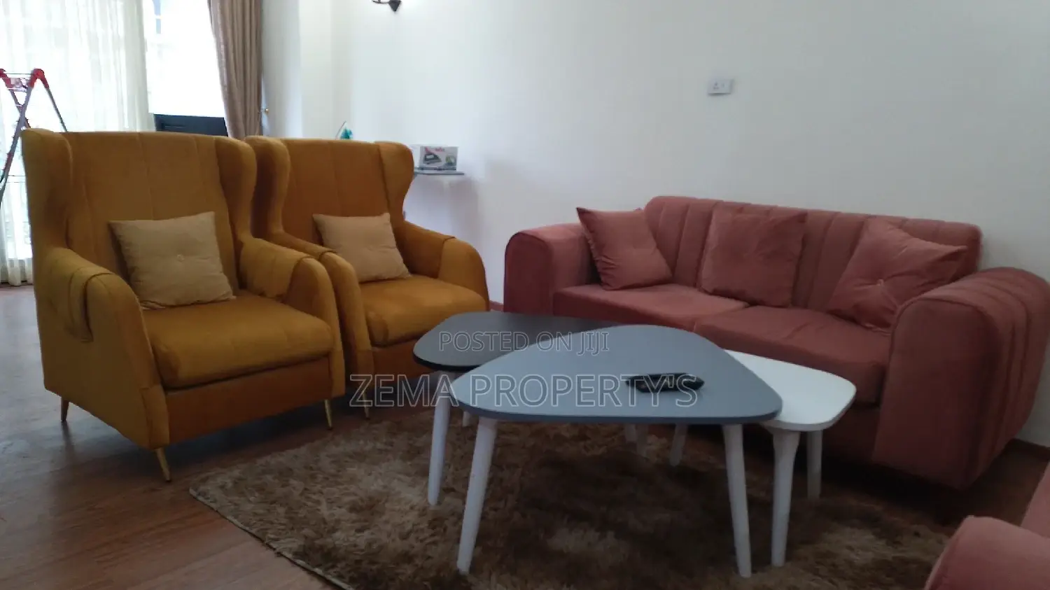 Furnished 3bdrm Apartment in Zema, Bole for rent
