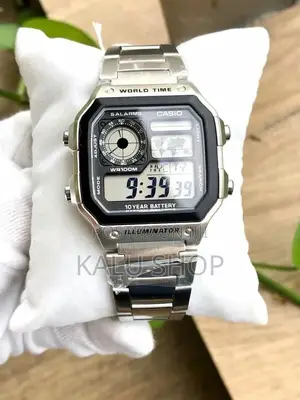 Casio Illuminator World Time Mens Watch