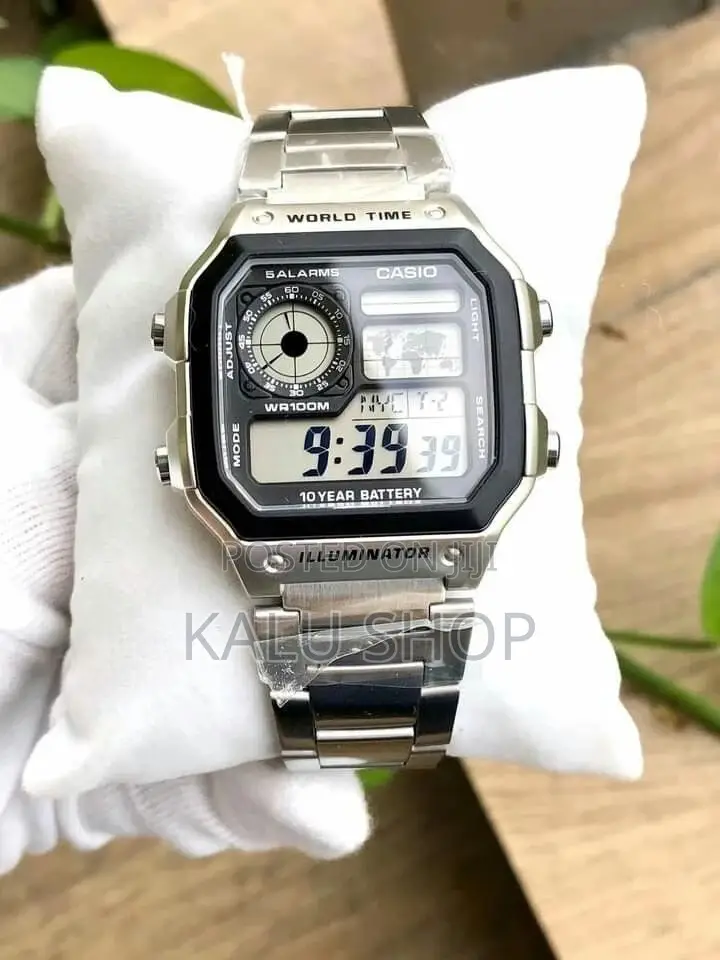 Casio Illuminator World Time Mens Watch