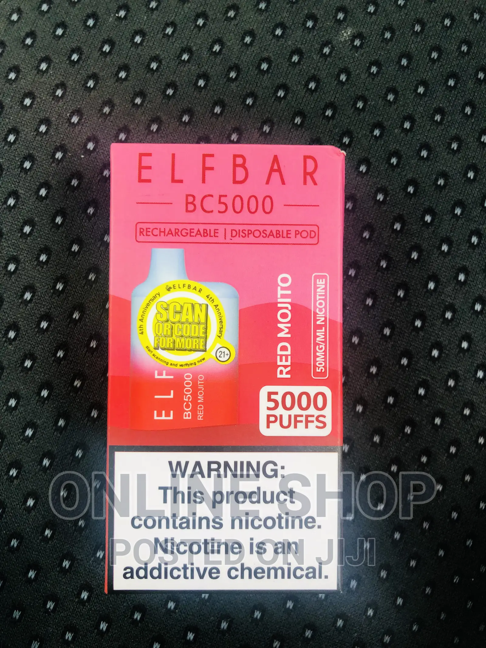 Elfbar Red Mojito Flavor Vape 5000puff