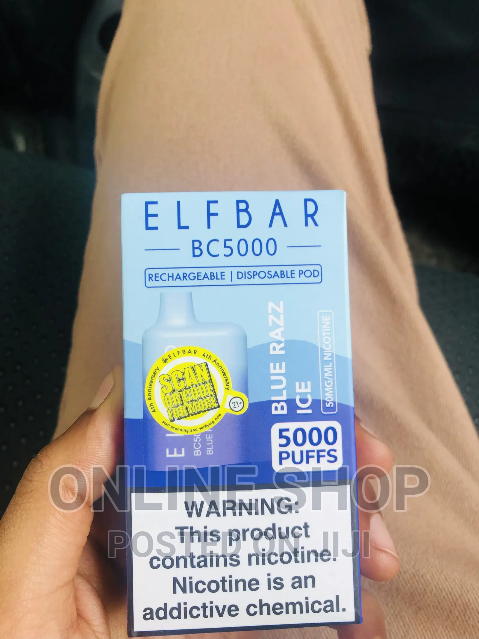 Elfbar Blue Razz Ice VAPE