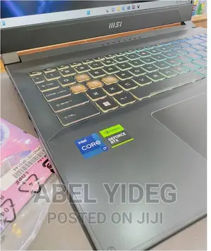 New Laptop MSI 16GB Intel Core I7 SSD 512GB