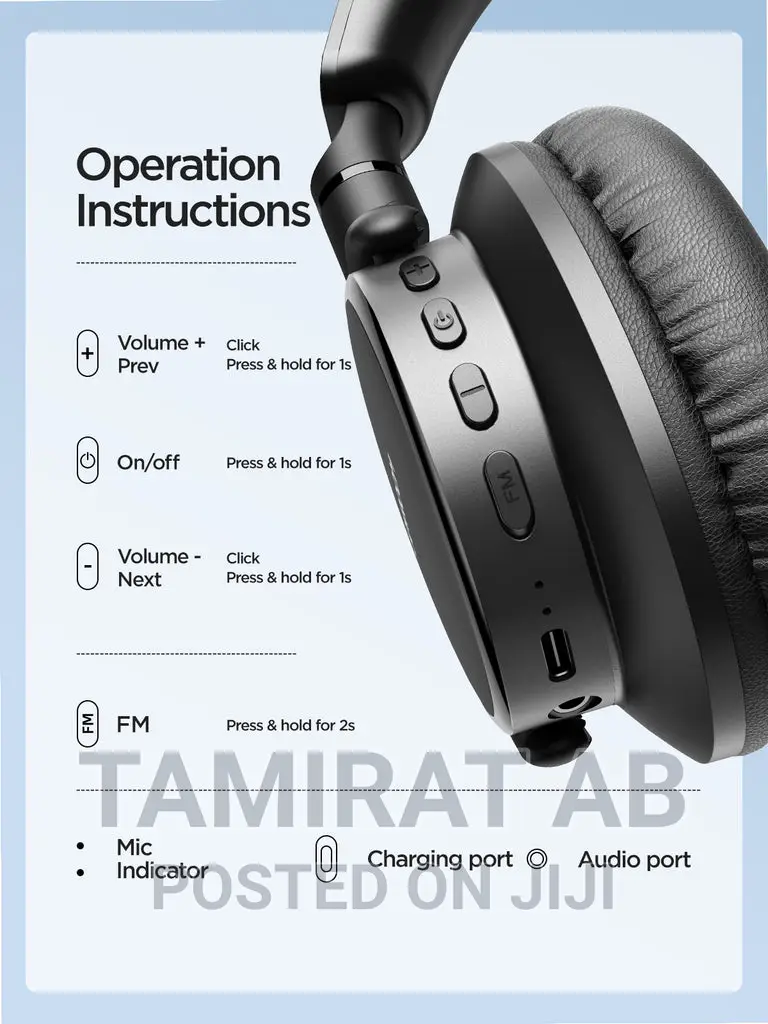Joyroom JR-OH1 Wireless Bluetooth Headset