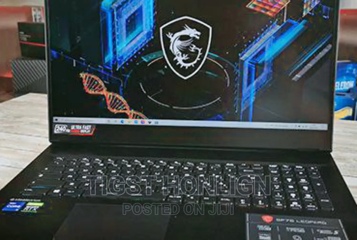 New Laptop MSI 16GB Intel Core I7 SSD 1T