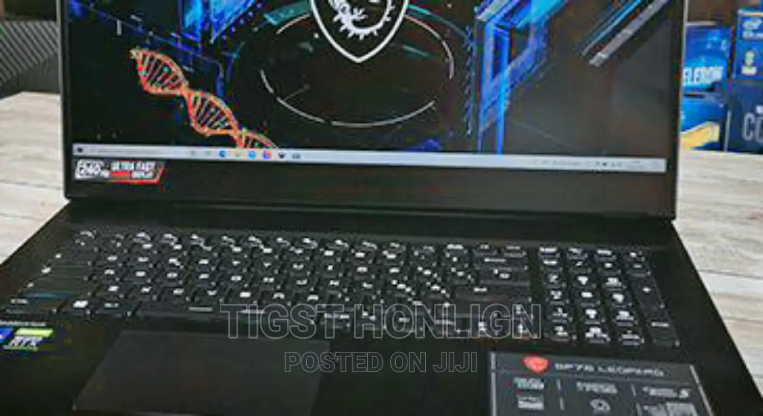 New Laptop MSI 16GB Intel Core I7 SSD 1T