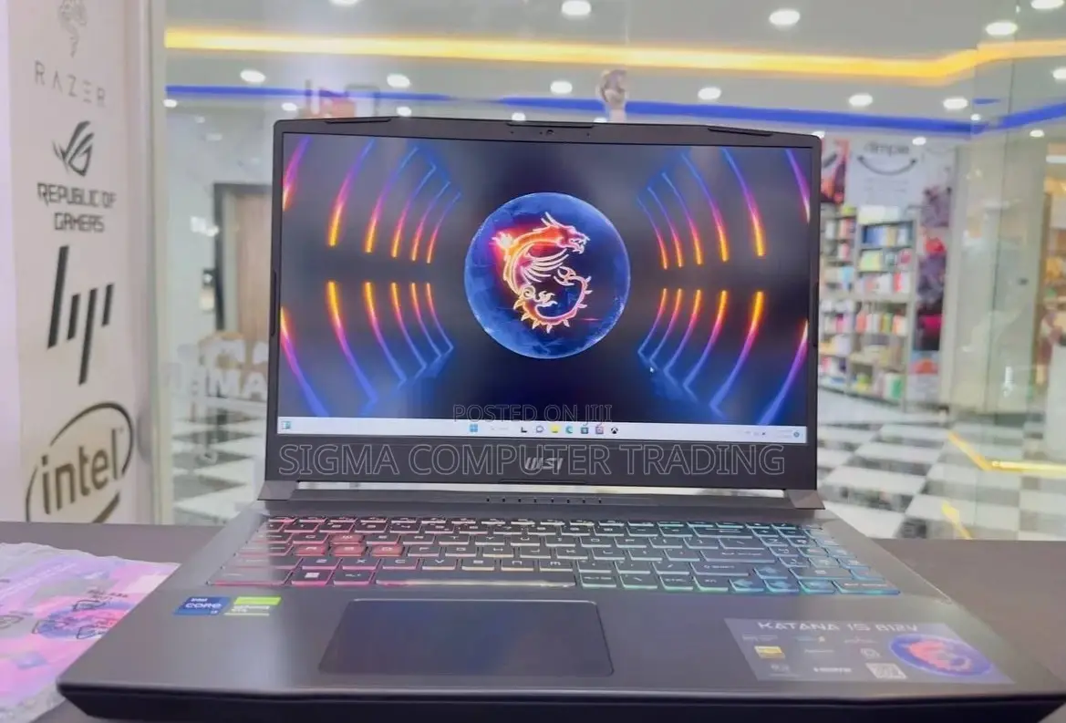 New Laptop MSI Katana GF66 16GB Intel Core I7 SSD 512GB