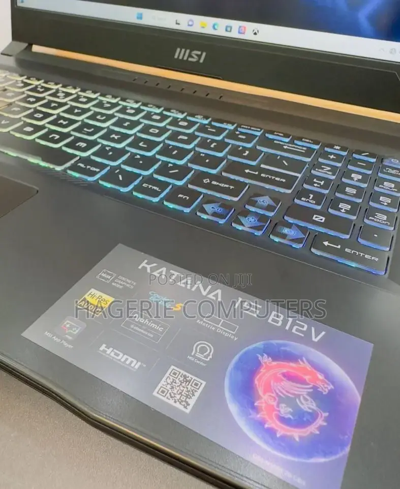 New Laptop MSI Katana GF76 16GB Intel Core I7 SSD 512GB