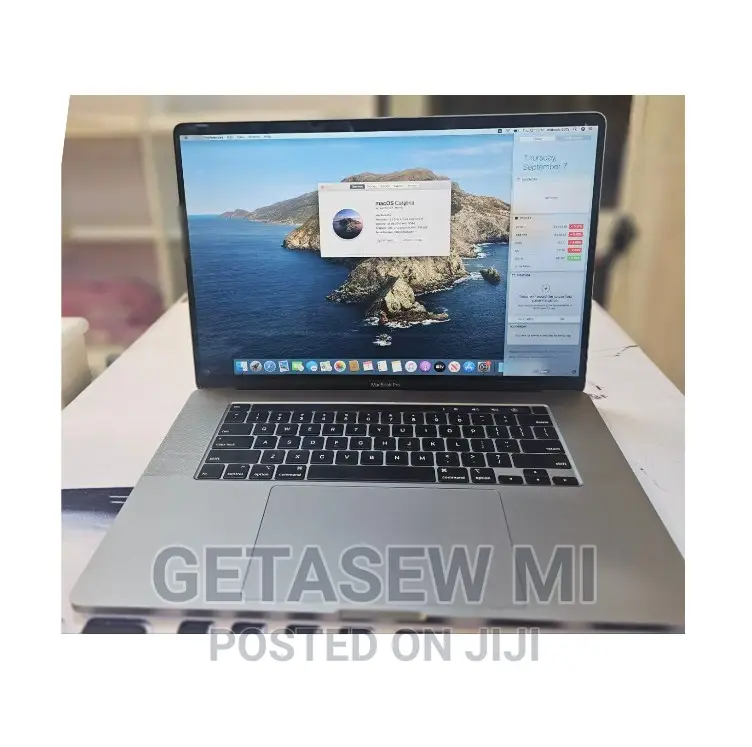 New Laptop Apple MacBook Pro 2019 16GB Intel Core I7 SSD 512GB